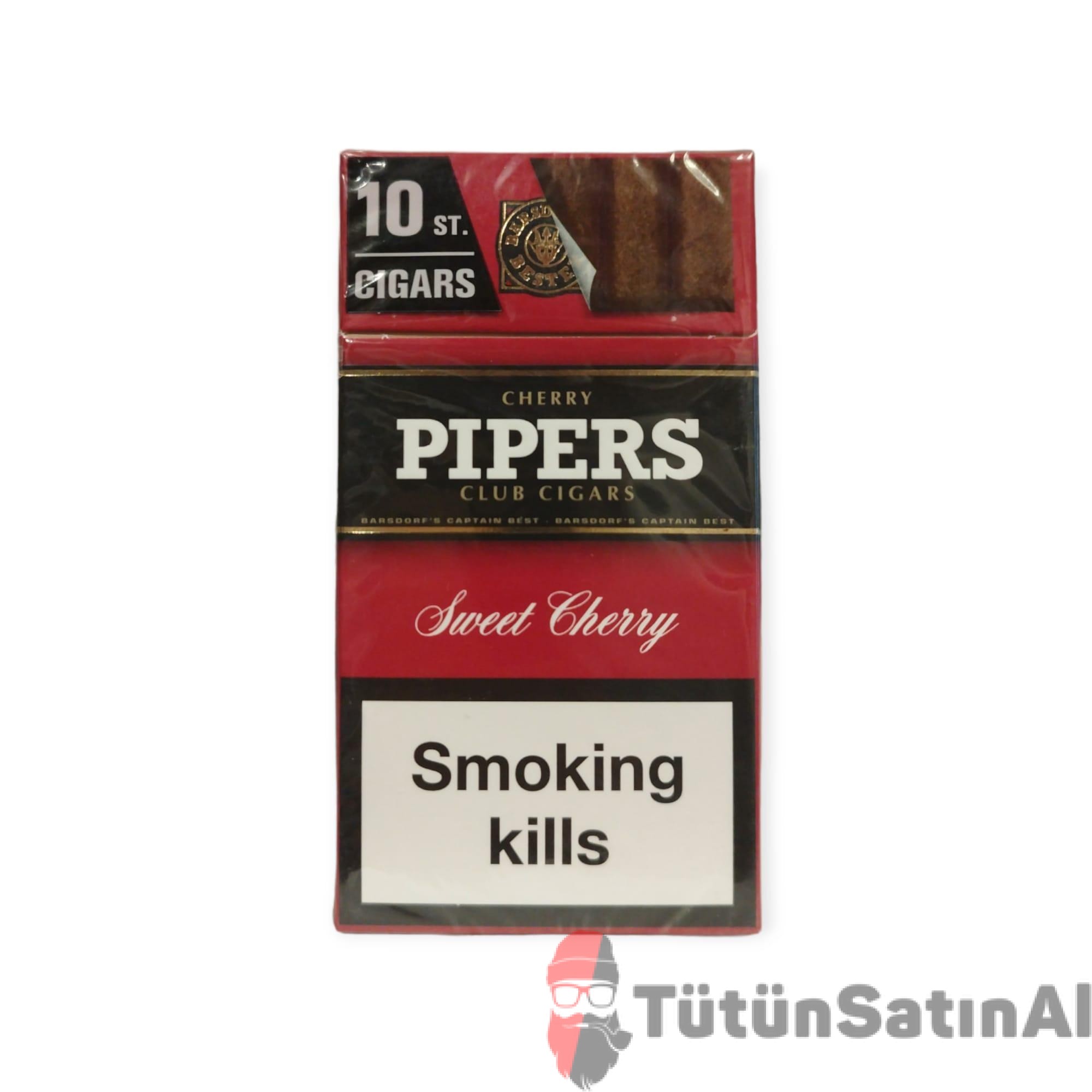 Pipers Sweet Cherry 10’s Sigarillo